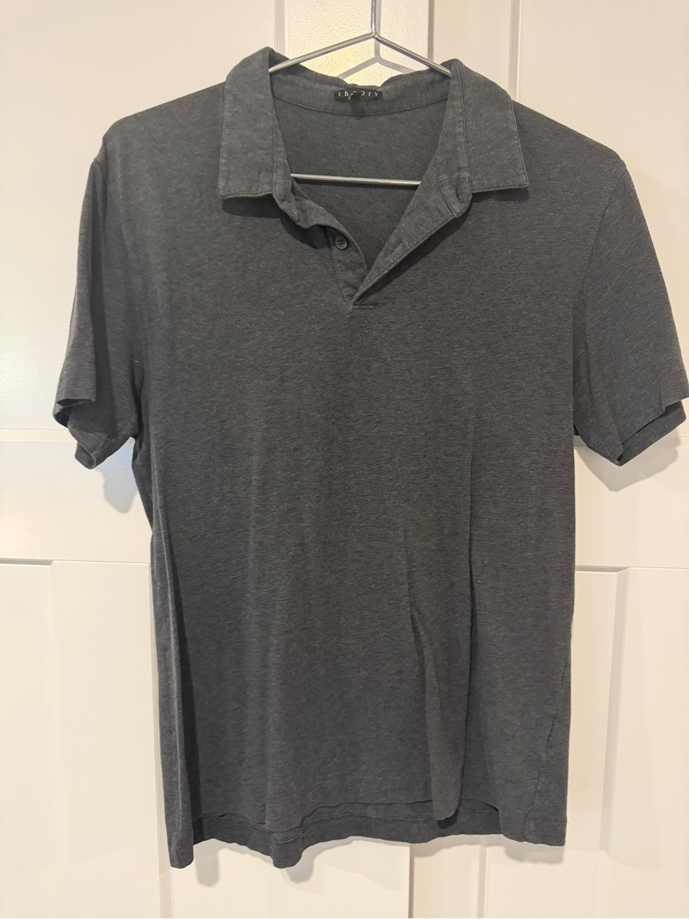 Classic Men's Dark Gray Polo Shirt